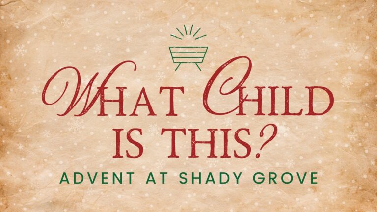 Advent: What Child Is This?